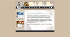Desktop Screenshot of iasadministrations.net