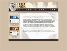 Tablet Screenshot of iasadministrations.net